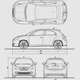 Illustration for article titled This Four-Door Fiat 600 Abarth Concept Is Something We Can Get Behind